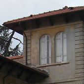 Ristrutturazione della facciata di palazzina storica in Sarzana - stato originario